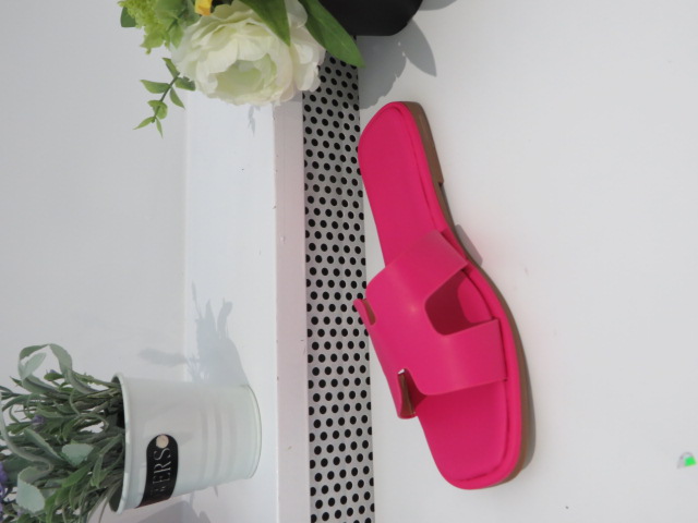 Klapki Damskie B2101 FUSIA 36-41 1