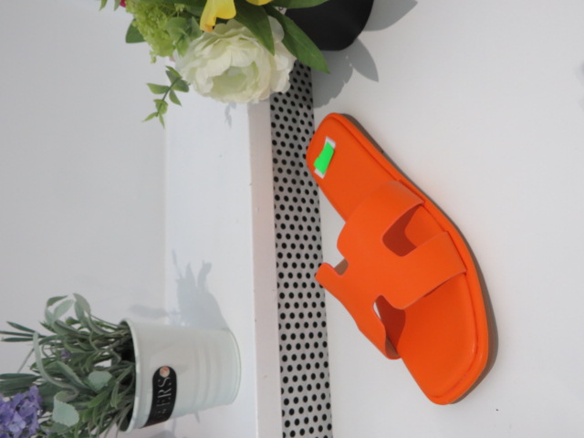 Klapki Damskie B2101 ORANGE 36-41