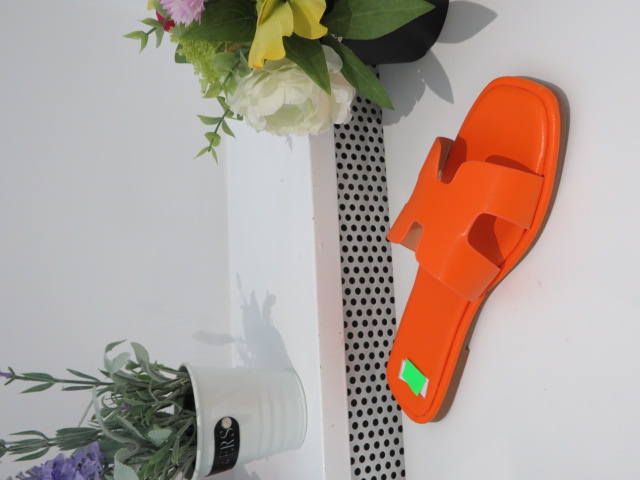 Klapki Damskie B2101 ORANGE 36-41 1