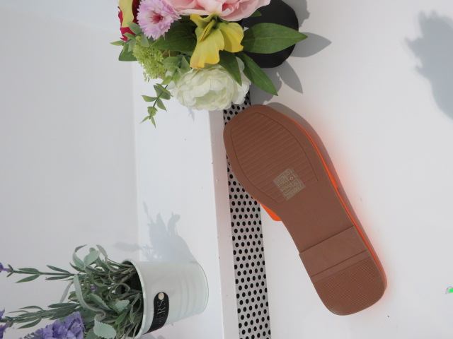 Klapki Damskie B2101 ORANGE 36-41 2