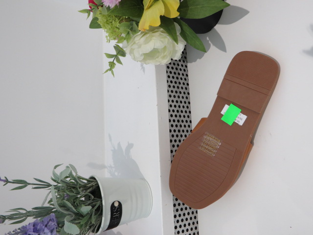 Klapki Damskie B2101 CAMEL 36-41 2