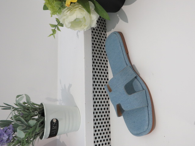 Klapki Damskie B2101 L.BLUE 36-41 1