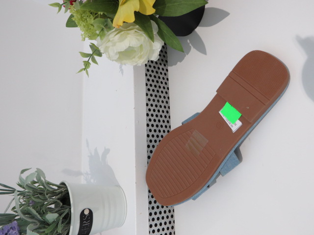 Klapki Damskie B2101 L.BLUE 36-41 2