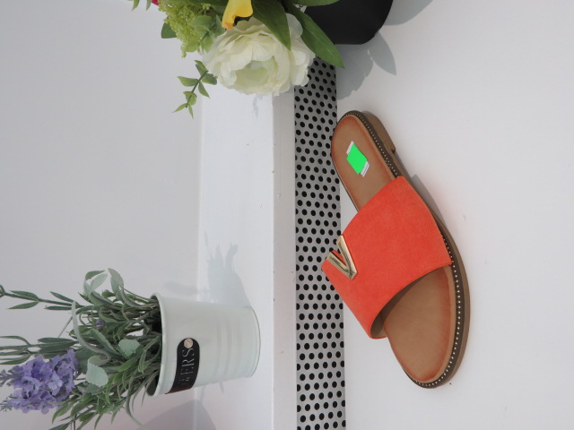 Klapki Damskie LS562 ORANGE 36-41