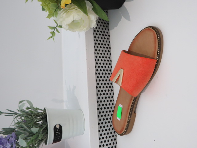 Klapki Damskie LS562 ORANGE 36-41 1