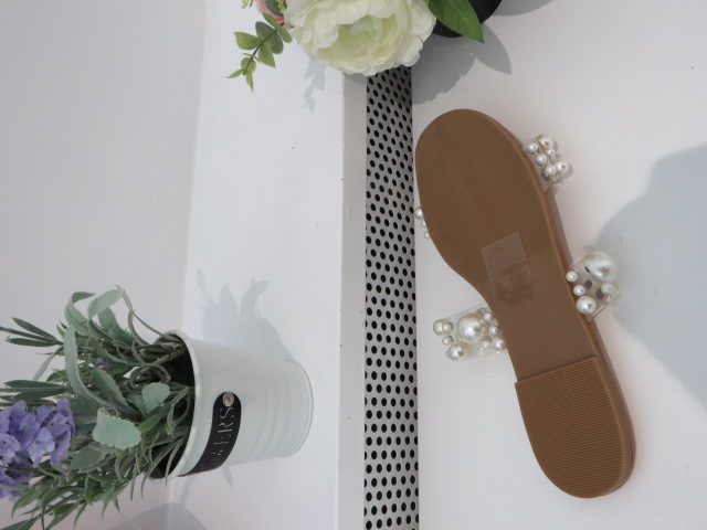 Klapki Damskie 60169 BEIGE 36-41 2