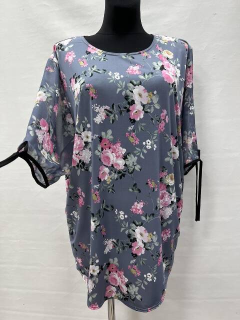 Bluzka damskie 7713 1 kolor 54-60 (Towar Polskie)