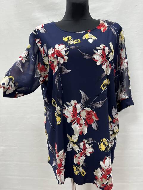 Bluzka damskie 7716 1 kolor 54-60 (Towar Polskie)