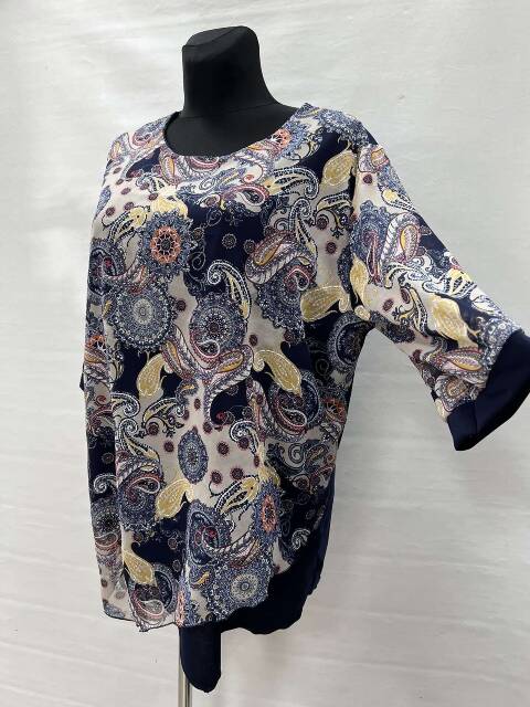 Bluzka damskie 7722 1 kolor 54-60 (Towar Polskie)