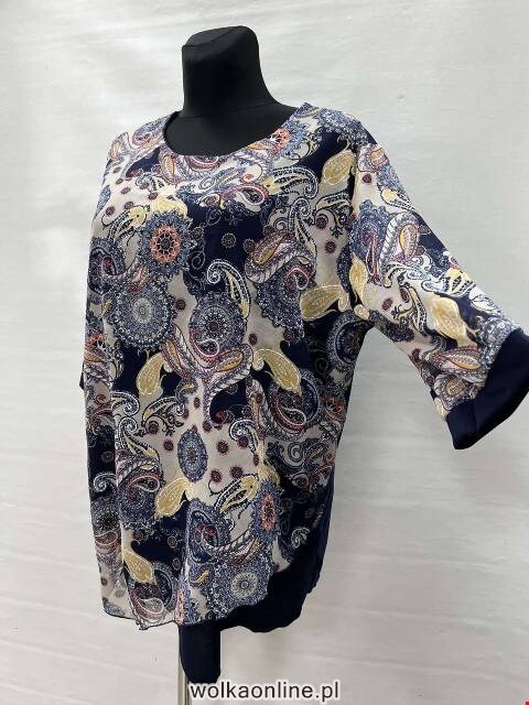 Bluzka damskie 7722 1 kolor 54-60 (Towar Polskie)