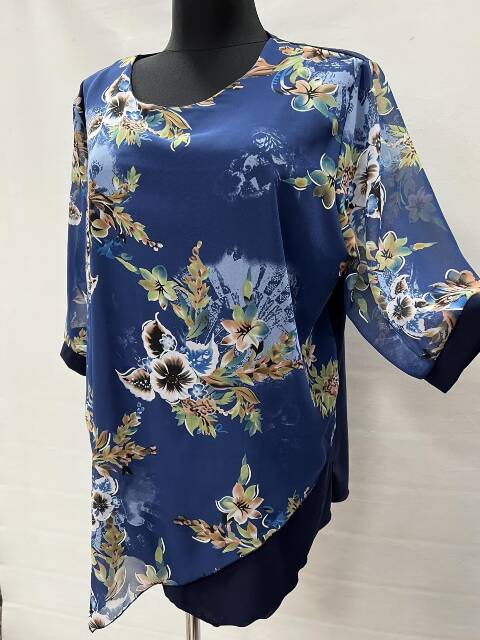 Bluzka damskie 7725 1 kolor 54-60 (Towar Polskie) 1