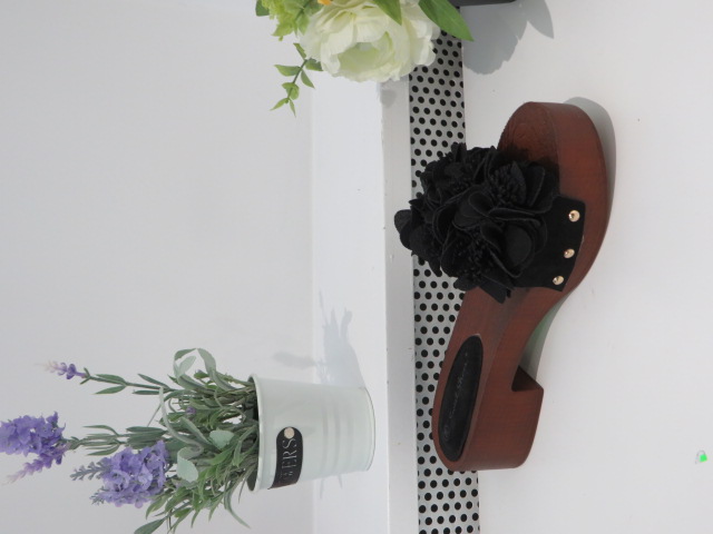 Klapki Damskie LS177 BLACK 36-41 1