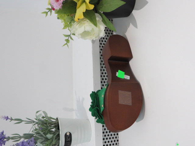 Klapki Damskie LS177 GREEN 36-41 2