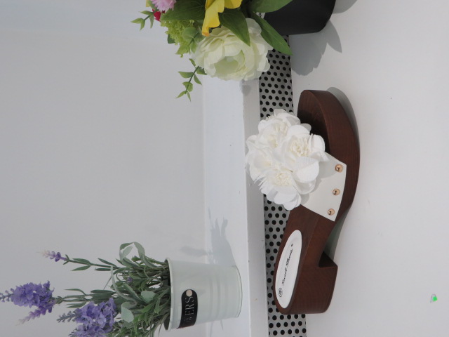 Klapki Damskie LS177 WHITE 36-41