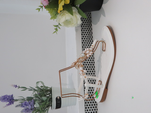 Sandały damskie 5088 WHITE 36-41