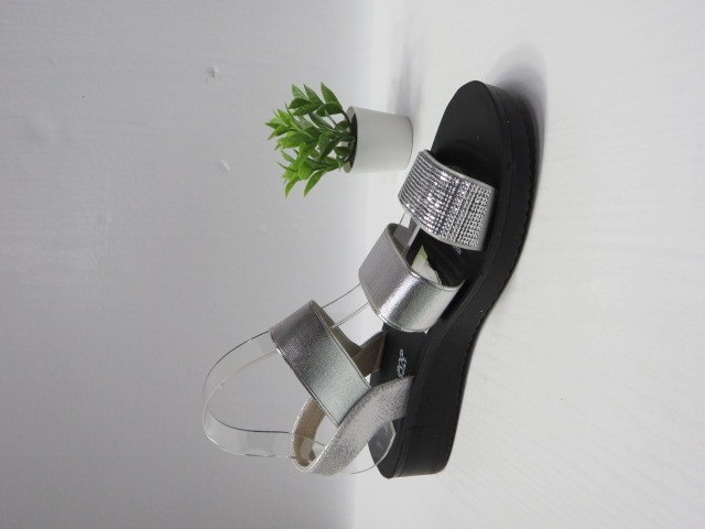 Sandały damskie FY6678 SILVER 36-41 1