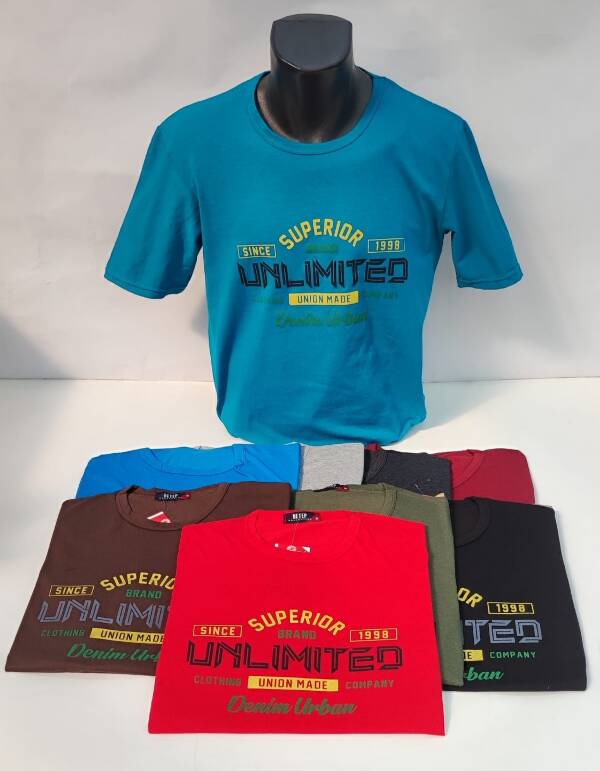 Bluzka męskie 7907 Mix kolor M-2XL (Towar Tureckie)