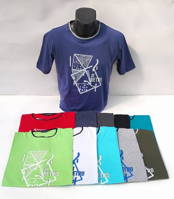 Bluzka męskie 7912 Mix kolor M-2XL (Towar Tureckie)