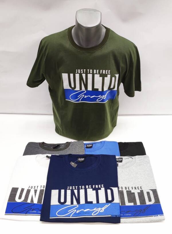 Bluzka męskie 7916 Mix kolor M-2XL (Towar Tureckie)