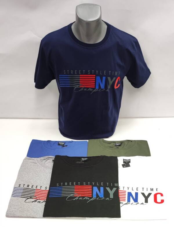 Bluzka męskie 7918 Mix kolor M-2XL (Towar Tureckie)