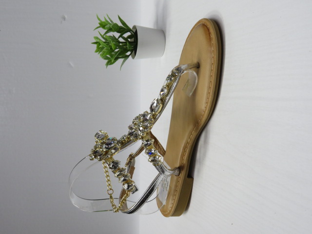 Sandały damskie TZ141 SILVER 36-41 1