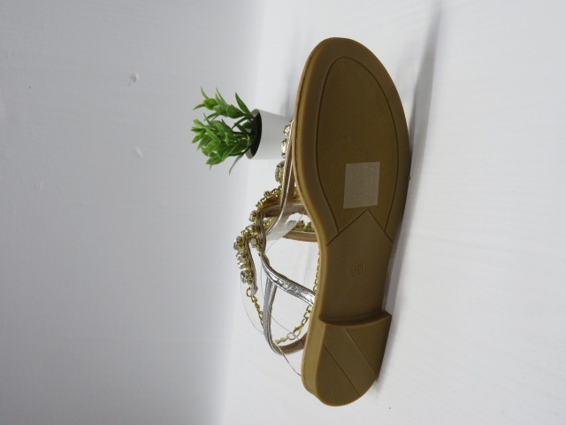 Sandały damskie TZ141 SILVER 36-41 2