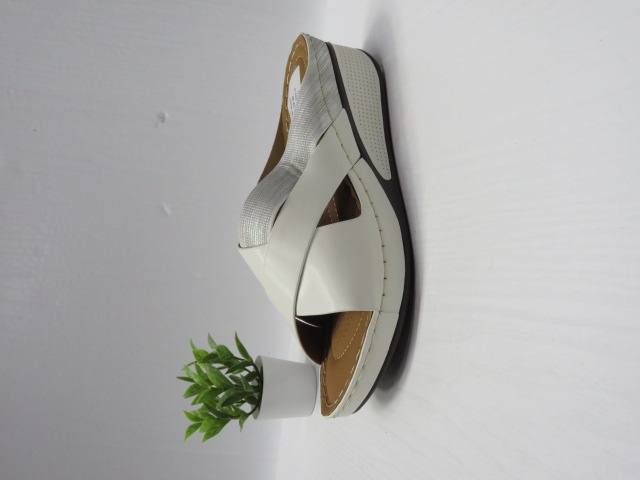 Klapki Damskie 0-743 WHITE 36-41