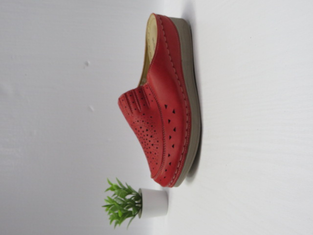 Klapki Damskie HYZ-28 RED 36-41