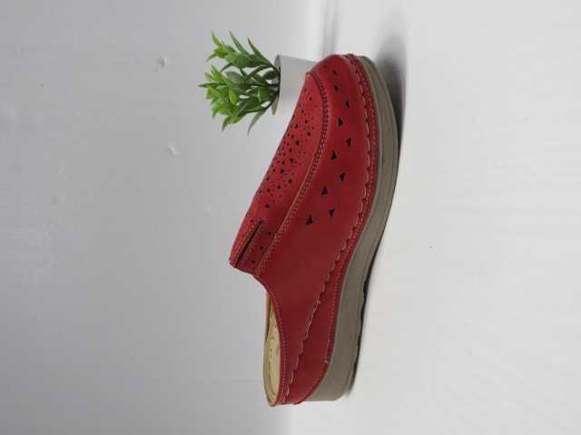 Klapki Damskie HYZ-28 RED 36-41 1