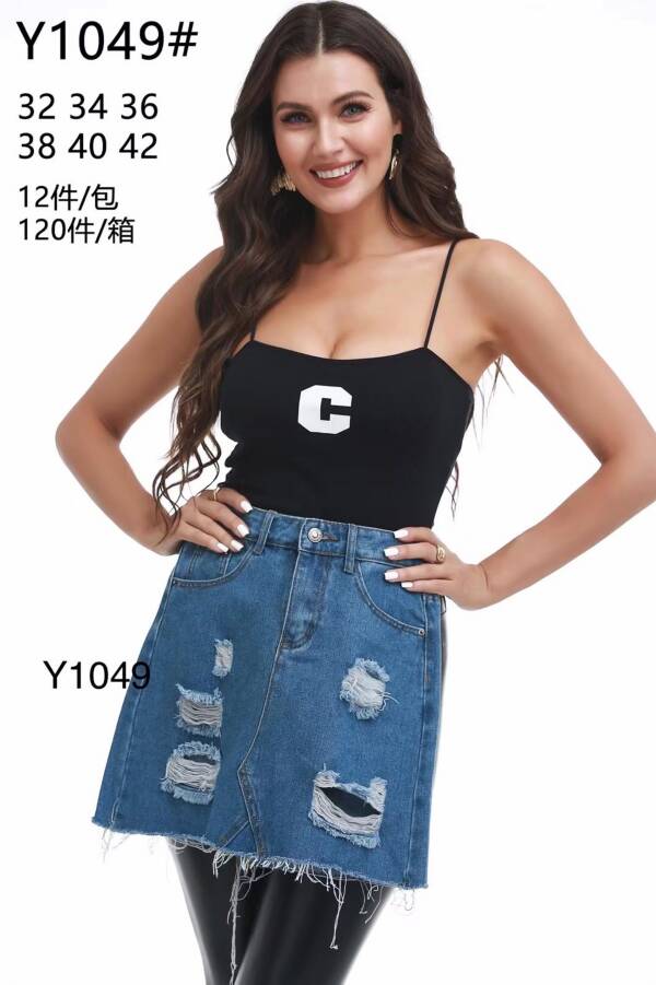 Spódnica damskie Y1049 1 kolor 32-42 1