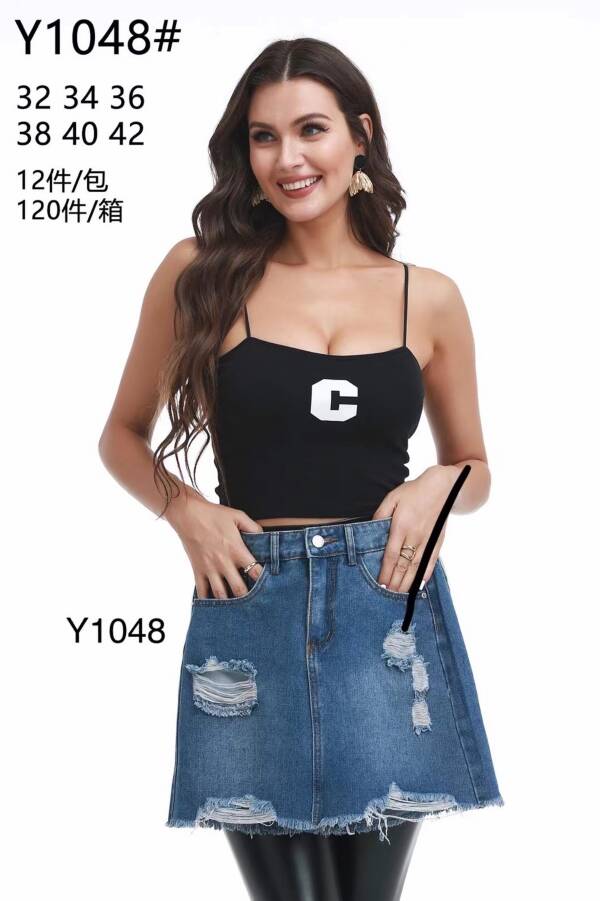 Spódnica damskie Y1048 1 kolor 32-42