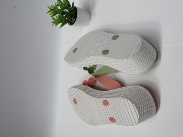 Klapki Damskie 5038 BLACK/PINK/BEIGE/GREEN 36-41 2