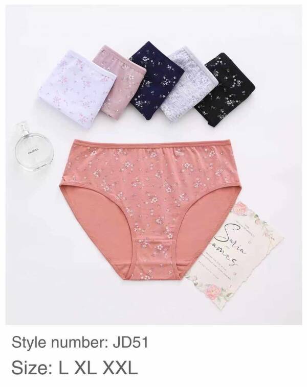 Majtki damskie JD51 Mix kolor L-2XL 1