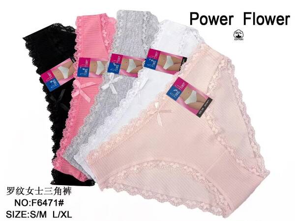 Majtki damskie F6471 Mix kolor S/M-L/XL 1