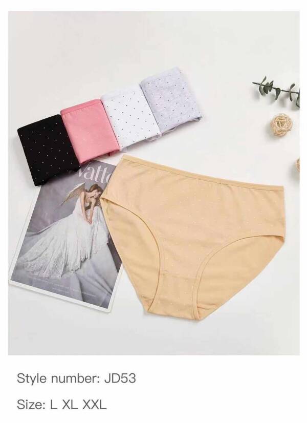 Majtki damskie JD53 Mix kolor L-2XL
