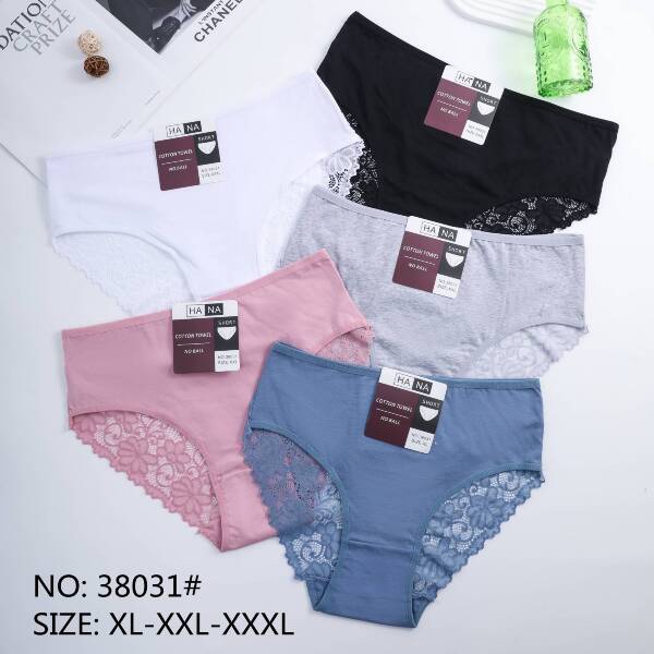 Majtki damskie 38031 Mix kolor XL-3XL 1