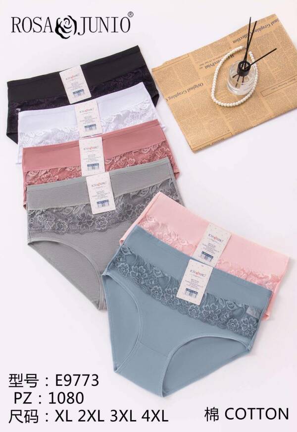 Majtki damskie E9773 Mix kolor XL-4XL 1