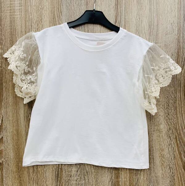 Bluzka dziewczęca 9358 1 kolor 4-14