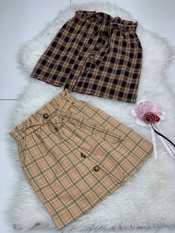 Spódnice dziewczęca 9362 1 kolor 4-14