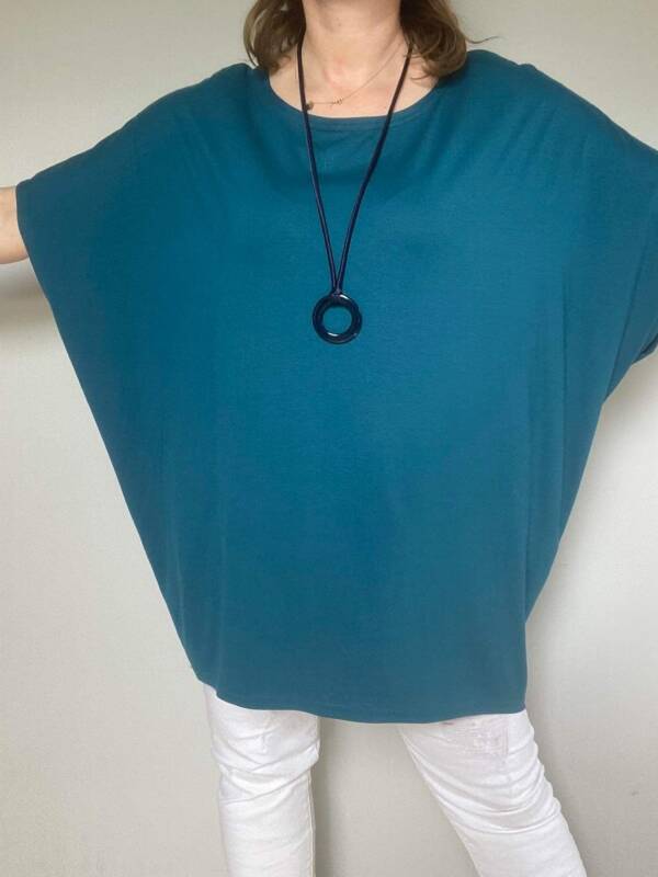 Tunika damskie 9384 Mix kolor Standard (Towar Polskie)