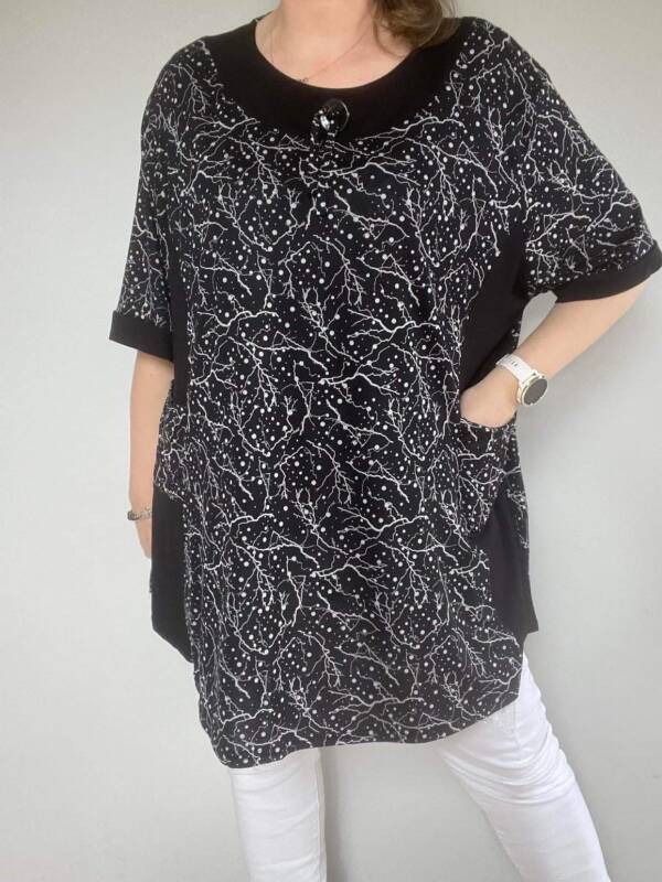 Tunika damskie 9401 Mix kolor Standard (Towar Polskie) 1