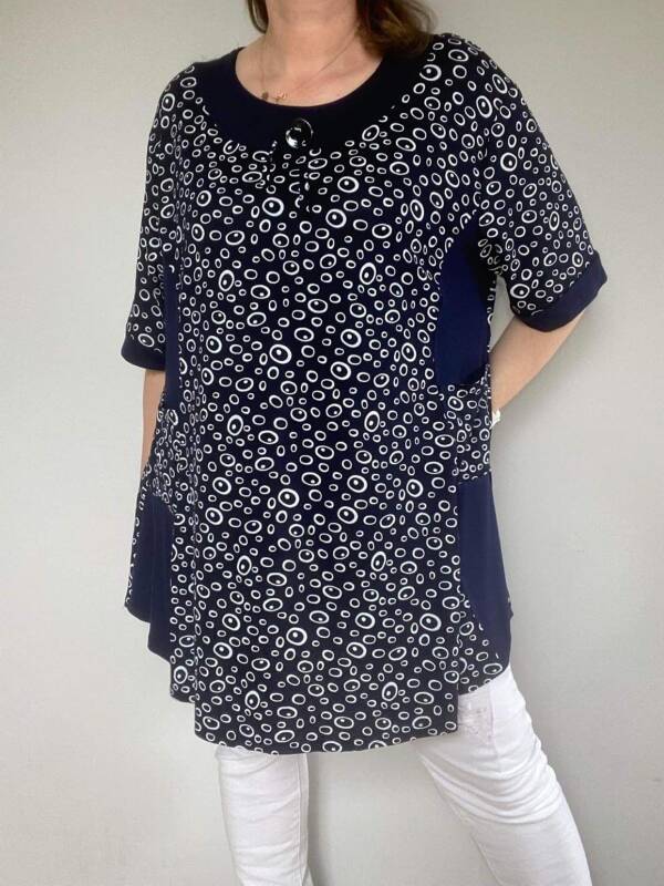 Tunika damskie 9402 Mix kolor Standard (Towar Polskie) 1