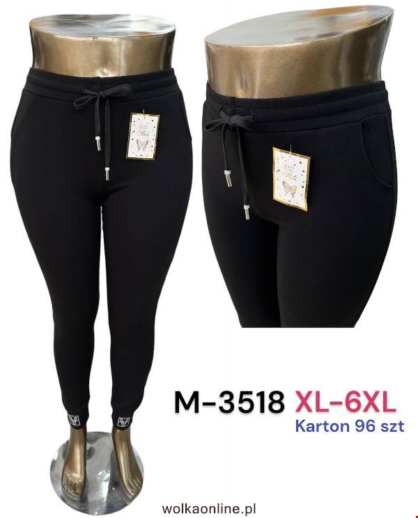 Spodnie damskie M-3518 Mix kolor XL-6XL