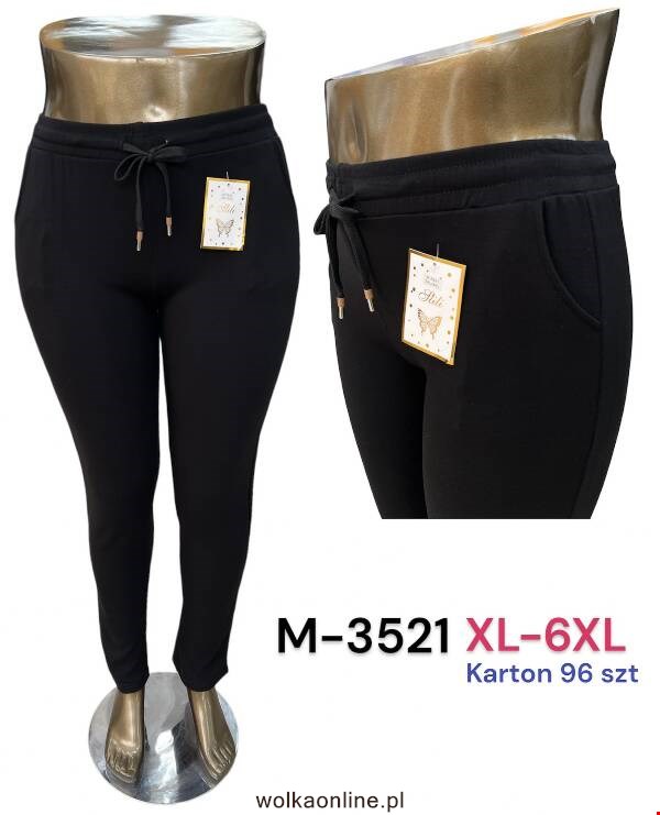 Spodnie damskie M-3521 Mix kolor XL-6XL