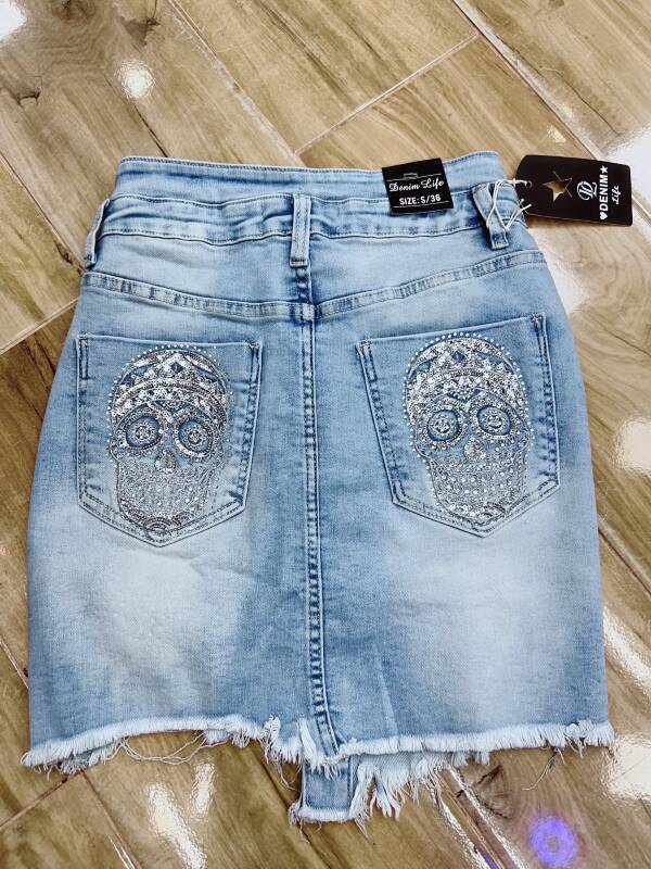 Spódnica damskie 9797 1 kolor XS-XL 2