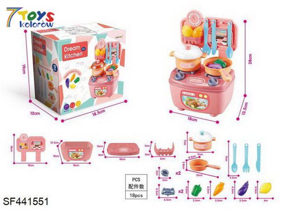 KUCHNIA ZABAWKI SF441551 MIX KOLOR