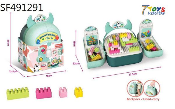 KLOCKI PLECAK SF491291 MIX KOLOR