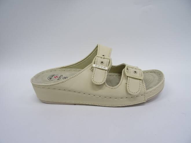 Klapki Damskie Y508-2 BEIGE 36-42