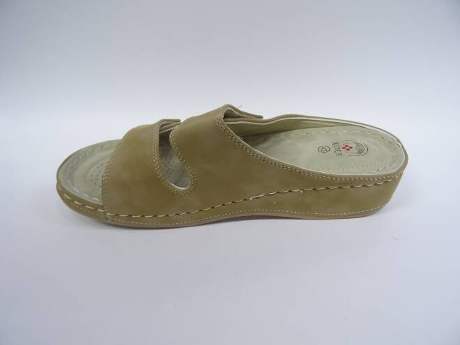 Klapki Damskie Y508-1 BEIGE 36-42 1