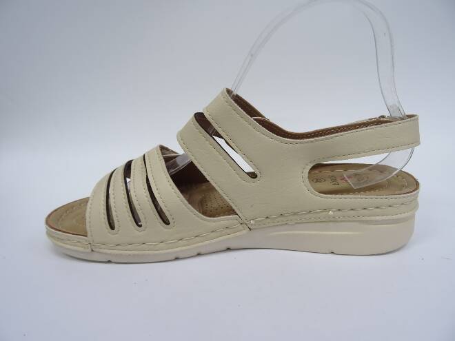 Sandały damskie KH1102 BEIGE 36-41 1